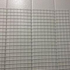 金網 フェンス 金属製 網目5cm角 白 ⑪ 幅227cm×奥行115cm の画像