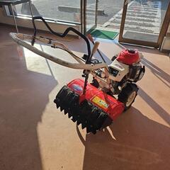 家庭菜園　ミニ耕うん機の画像