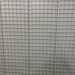 金網 フェンス 金属製 網目5cm角 白 ⑬ 幅253cm×奥行120cm の画像