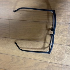 ユニクロ UNIQLO PCメガネ ブルーライトカット マットブラックの画像