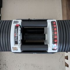 FIELDOOR 可変式 クイックダンベル/ブロックダンベル 片方最大40.5kg アジャスタブルダンベル 簡単重量変更 27段階調節 コンパクトの画像