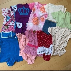80㎝　ロンパースの画像