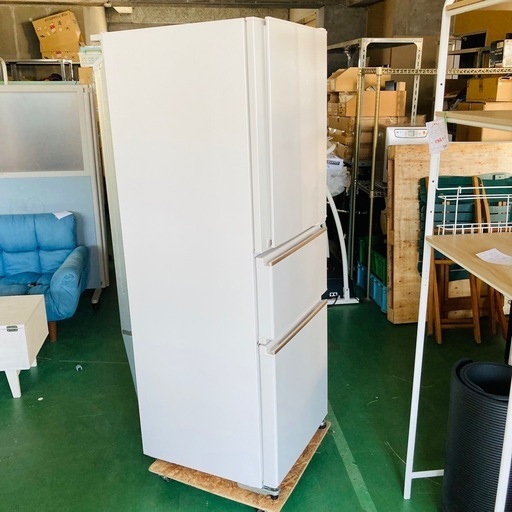 値下げ　MITSUBISHI 三菱 ノンフロン冷凍冷蔵庫 MR-CX27F-W形 272L 2020年製　動作品 