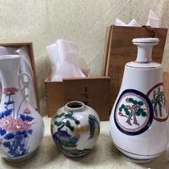 (じ-2) 花瓶 花入れ 3点 九谷 他の画像