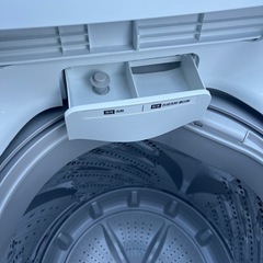極美品/高年式/冷蔵庫/洗濯機/2点セット/左右付け替え自在扉の画像