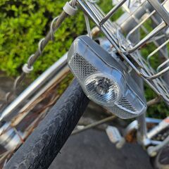 リサイクルショップどりーむ天保山店　No353　自転車　シティサイクル　26インチ　シルバーの画像