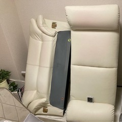 【中古】ベージュ色　ソファー　2人掛け　の画像