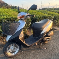 スズキ　レッツ2 実働好調　バッテリー新品❗️カゴ付き　配送相談可能の画像