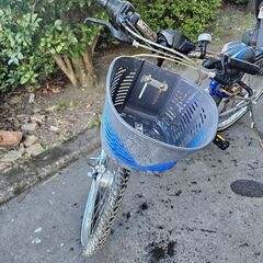 リサイクルショップどりーむ天保山店　No355　自転車　子供用　22インチ　ブルーカラー　練習用としておすすめ🎵の画像