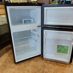 【愛品館 市原店】コンフィー　2023年製　90L　2ドア冷蔵庫　RCT-90BL　【愛市IR018163-104】の画像