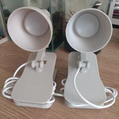 LEDクリップライト 2個セット USB電源の画像