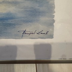 モン・サン・ミッシェル　アートプリント　モンサンミッシェル　絵画　額入りの画像