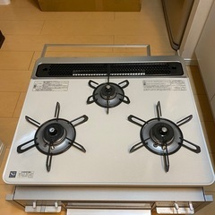 ハイパーガラストップ3口ガスコンロの画像