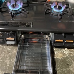 美品　20年製　パロマ　LPガスコンロ　プロパンガス　屋外洗剤清掃済みの画像