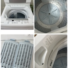 R615 ☀️ 2023年製の高年式♪ TOSHIBA 洗濯機（洗濯4.5㎏) AW-45GA2 ⭐ 動作確認済 ⭐ クリーニング済の画像
