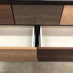 【ジャングルジャングルサカイ石津店】ニトリ NITORI ローチェスト ランダム 120LC ダークブラウン 衣類収納 タンス クリーニング済み 堺市 石津の画像