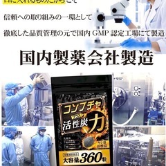 激安❗️健康ダイエット サプリメント 6ヶ月分【コンブチャ/菌活】 【活性炭/吸着】の画像