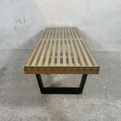 ◆🔶送料無料・設置無料有り🔶◆【希少】herman miller｜ハーマンミラー ネルソンベンチ 中古椅子家具の画像