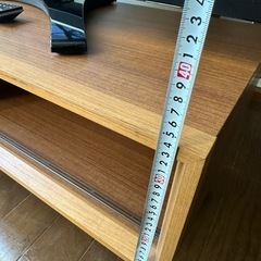 短期間　テレビ　42インチ　TOSHIBA 2009年製　テレビ台セットの画像