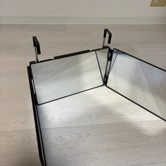 【美品】三面鏡(どこにでもかけられるタイプ)の画像