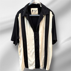 31日までにHELP♪デブ・ロッカーズ【無保証】ペパーミント ロカビリーパンツ（L）とロカビリーシャツ（LL）とラバーソール（26cm）と合皮革ジャン 合皮革パンツの画像