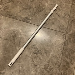 無印良品　ヘッドが付け替えられる　伸縮ポール 約直径２．５×長さ６８－１１０ｃｍの画像