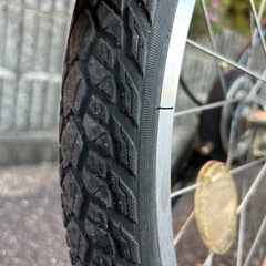 20インチ　折り畳み自転車　中古の画像