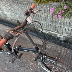 20インチ　折り畳み自転車　中古の画像