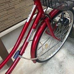 自転車　ママチャリの画像