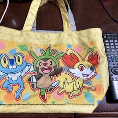取りに来れる方限定です！ポケモンの小さい
バックの画像