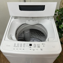 R718 ☀️ 2022年製の高年式！ アイリスオーヤマ 洗濯機 （洗濯5.0㎏) IAW-T504 ⭐ 動作確認済 ⭐ クリーニング済の画像