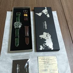 非常に美品8.83万。ZEPPELIN　クロノグラフ　アラーム付き　腕時計の画像