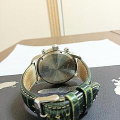 非常に美品8.83万。ZEPPELIN　クロノグラフ　アラーム付き　腕時計の画像