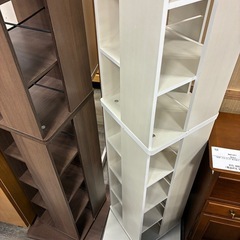 【軽トラ貸出無料！】回転式ラック ブラウン,ホワイト入荷しました！の画像
