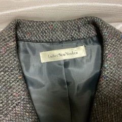 ★Ladies-New Yorker グレー セットアップ※クリーニング済みの画像