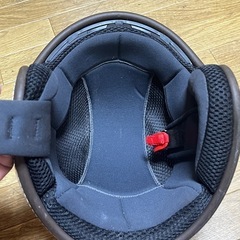 レッドバロン YK-3 サイズL 59〜60cm パールホワイト ワンタッチバックル ジェットヘルメットの画像