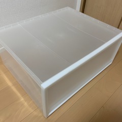 カラーボックス　白　大の画像