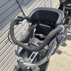 マルイシ　frackers active 
幼児2人同乗自転車　内装３段変速　前後チャイルドシート付きの画像
