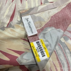 新品ジムトンプソン植物柄テーブルクロス 4枚の画像