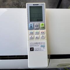 2018年製[取り付け込]SHARPエアコン10畳用の画像