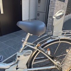 Panasonic 電動アシスト自転車 バッテリー２つ付きの画像