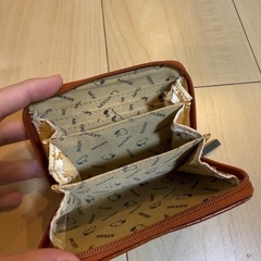 スヌーピー皮財布の画像