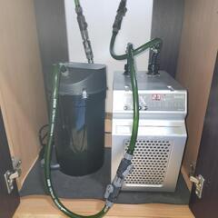早い者順　６０cmガラス水槽ワイド　フルセットの画像