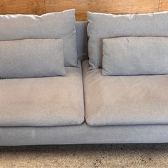 🛋️ IKEA ソーデルハムン ソファ トネルードグレー – ゆったりサイズでおしゃれデザイン 📦【配達可能】の画像