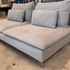 🛋️ IKEA ソーデルハムン ソファ トネルードグレー – ゆったりサイズでおしゃれデザイン 📦【配達可能】の画像