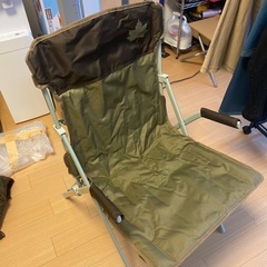 アウトドア 　ロゴス　ダイニングチェアの画像