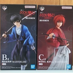 一番くじ　るろうに剣心　フィギュアコンプセットの画像