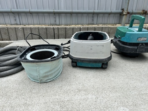 粉塵用集塵機　コンクリートカッターのセット　　