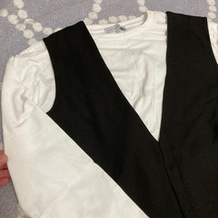 オールインワン　白Tシャツ　セットの画像