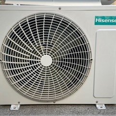 2019年式　ハイセンスエアコン2.2kw6畳用
の画像
